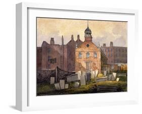 St Marylebone Old Church, London, C1815-William Pearson-Framed Giclee Print