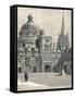 St Marys Church and the Radcliffe, from the Quadrangle, at Brasenose, 1896-null-Framed Stretched Canvas