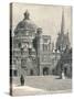 St Marys Church and the Radcliffe, from the Quadrangle, at Brasenose, 1896-null-Stretched Canvas