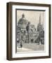 St Marys Church and the Radcliffe, from the Quadrangle, at Brasenose, 1896-null-Framed Premium Giclee Print