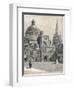 St Marys Church and the Radcliffe, from the Quadrangle, at Brasenose, 1896-null-Framed Premium Giclee Print