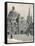 St Marys Church and the Radcliffe, from the Quadrangle, at Brasenose, 1896-null-Framed Stretched Canvas