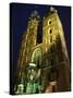 St. Marys Church, Rynek Glowny Town Sq, Krakow-Walter Bibikow-Stretched Canvas