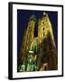 St. Marys Church, Rynek Glowny Town Sq, Krakow-Walter Bibikow-Framed Photographic Print