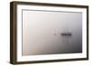 St. Marys, Georgia: a Sailboat on the River Outside the Cumberland National Seashore Ferry-Brad Beck-Framed Photographic Print