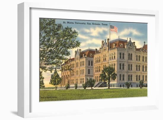 St. Marys University, San Antonio-null-Framed Art Print