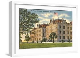 St. Marys University, San Antonio-null-Framed Art Print