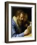 St Matthew and an Angel, 1621-Abraham Bloemaert-Framed Giclee Print