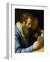 St Matthew and an Angel, 1621-Abraham Bloemaert-Framed Giclee Print