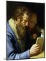 St Matthew and an Angel, 1621-Abraham Bloemaert-Mounted Giclee Print