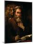 St. Matthew and the Angel, 1655-60-Rembrandt van Rijn-Mounted Premium Giclee Print