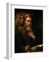 St. Matthew and the Angel, 1655-60-Rembrandt van Rijn-Framed Giclee Print