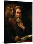 St. Matthew and the Angel, 1655-60-Rembrandt van Rijn-Stretched Canvas