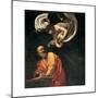 St. Matthew and the Angel-Caravaggio-Mounted Premium Giclee Print