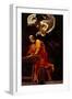 St. Matthew and the Angel-Caravaggio-Framed Art Print