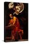 St. Matthew and the Angel-Caravaggio-Stretched Canvas