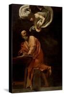 St. Matthew and the Angel-Caravaggio-Stretched Canvas