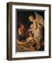 St. Matthew and the Angel-Manaigo Silvestro-Framed Art Print