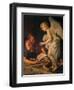 St. Matthew and the Angel-Manaigo Silvestro-Framed Art Print