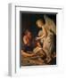 St. Matthew and the Angel-Manaigo Silvestro-Framed Art Print