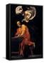 St. Matthew and the Angel-Caravaggio-Framed Stretched Canvas