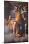 St Matthew and the Angel-Giovanni Ambrogio Figino-Mounted Giclee Print