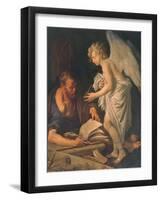 St Matthew and the Angel-Manaigo Silvestro-Framed Giclee Print