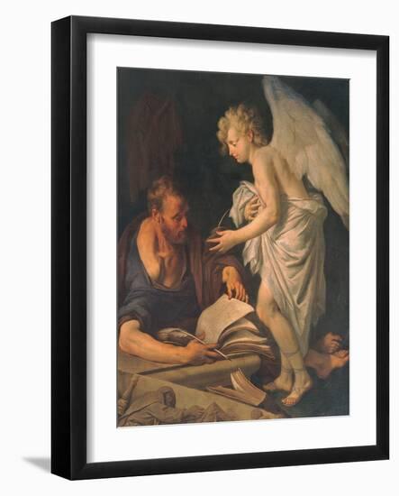 St Matthew and the Angel-Manaigo Silvestro-Framed Giclee Print