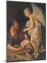 St Matthew and the Angel-Manaigo Silvestro-Mounted Giclee Print