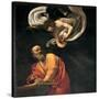 St. Matthew and the Angel-Caravaggio-Stretched Canvas