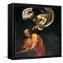St. Matthew and the Angel-Caravaggio-Framed Stretched Canvas