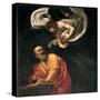 St. Matthew and the Angel-Caravaggio-Stretched Canvas