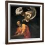 St. Matthew and the Angel-Caravaggio-Framed Art Print