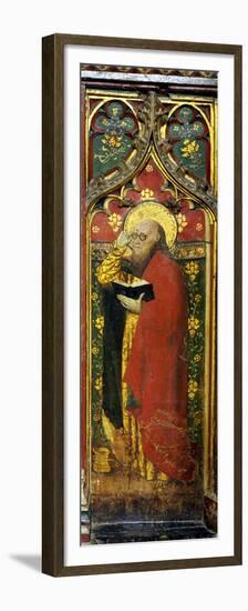 St. Matthew, Detail of the Rood Screen, St. Agnes Church, Cawston, Norfolk, Uk-null-Framed Premium Giclee Print
