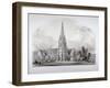 St Matthew's Church, Bedford New Town, St Pancras, London, c1852-George Hawkins-Framed Giclee Print