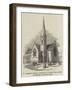 St Matthew's Church, Lower-Road, Islington, Consecrated on Tuesday-null-Framed Giclee Print