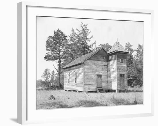 St. Matthew School in Alabama, 1936-Walker Evans-Framed Photographic Print