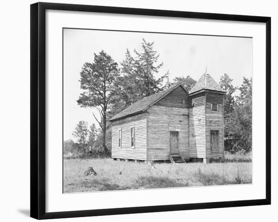 St. Matthew School in Alabama, 1936-Walker Evans-Framed Photographic Print