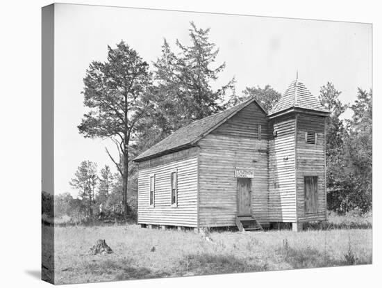 St. Matthew School in Alabama, 1936-Walker Evans-Stretched Canvas