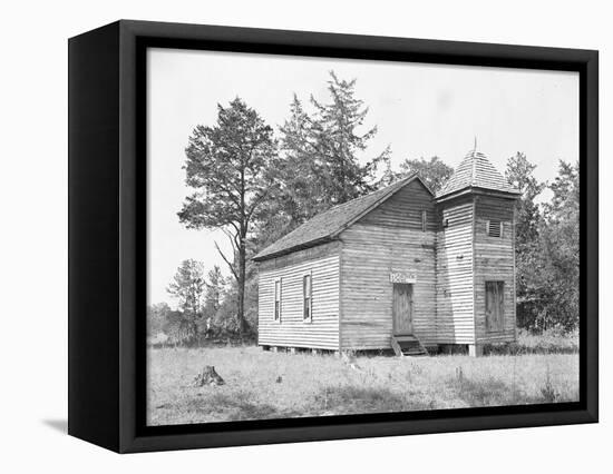 St. Matthew School in Alabama, 1936-Walker Evans-Framed Stretched Canvas