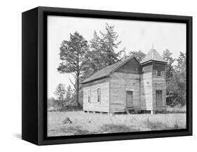 St. Matthew School in Alabama, 1936-Walker Evans-Framed Stretched Canvas