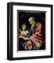 St. Matthew Writing His Gospel-Carlo Dolci-Framed Art Print