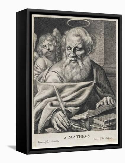 St. Matthew-Cornelis Visscher-Framed Stretched Canvas