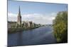 St Matthews Church and Old Bridge, Perth, Perth and Kinross, Scotland, 2010-Peter Thompson-Mounted Photographic Print