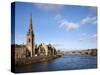 St Matthews Church and the River Tay, Perth, Perth and Kinross, Scotland-Mark Sunderland-Stretched Canvas