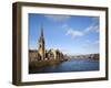 St Matthews Church and the River Tay, Perth, Perth and Kinross, Scotland-Mark Sunderland-Framed Photographic Print