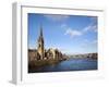 St Matthews Church and the River Tay, Perth, Perth and Kinross, Scotland-Mark Sunderland-Framed Photographic Print
