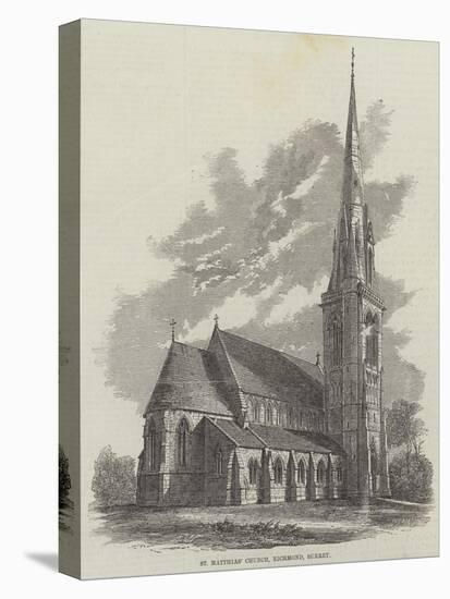 St Matthias' Church, Richmond, Surrey-null-Stretched Canvas