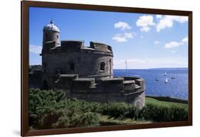 St. Mawes Castle, Built by Henry VIII, St. Mawes, Cornwall, England, United Kingdom-Jenny Pate-Framed Photographic Print