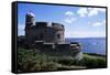 St. Mawes Castle, Built by Henry VIII, St. Mawes, Cornwall, England, United Kingdom-Jenny Pate-Framed Stretched Canvas